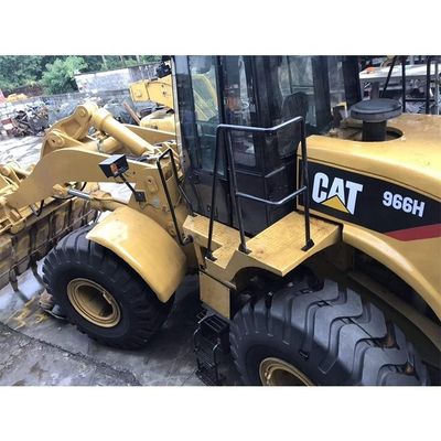 Horario de trabajo Negociación Cargador de ruedas usado Cat 966H para Cargador de camiones en Longhua