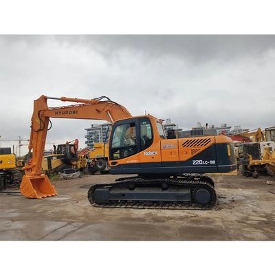Válvula hidráulica original Excavadora Hyundai 220LC-9S usada con capacidad de cubo de 4m3