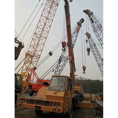 Max. Alturas de elevación 42m de segunda mano Japón 20 toneladas usadas 25 toneladas 40 toneladas grúa montada en camión