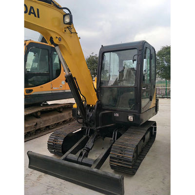 HYUNDAI 60 máquina de excavadora usada peso 10000 KG y horas de trabajo bajas 2001-4000