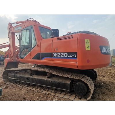 Daewoo 220lc-7 300 420 Excavadora usada Doosan 220 de Corea del Sur con 4m3 de cubo