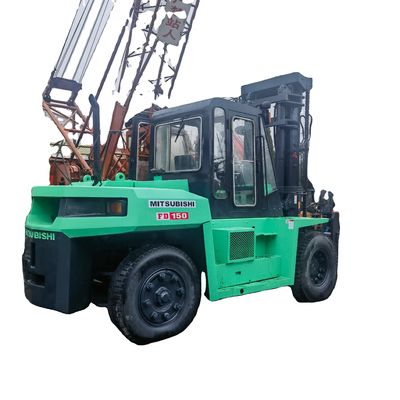 15 toneladas de Mitsubishi FD150 diésel elevadora elevadora para hoteles Mejora de la eficiencia
