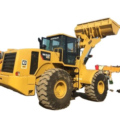 Se usa CAT966H Cargador de extremo delantero Máquina de motor original Peso 60000 150000 kg para vender