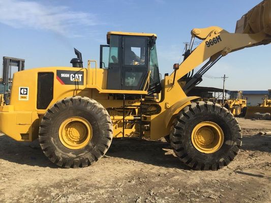 Se usa CAT966H Cargador de extremo delantero Máquina de motor original Peso 60000 150000 kg para vender