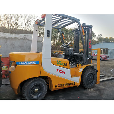 Ancho de horquilla de rutina TCM 3 toneladas 3.5 toneladas carretilla diésel con motor ISUZU YANMAR MISUBISHI
