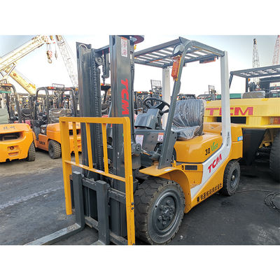 Ancho de horquilla de rutina TCM 3 toneladas 3.5 toneladas carretilla diésel con motor ISUZU YANMAR MISUBISHI