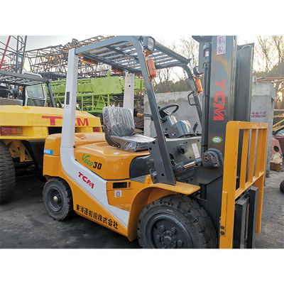 Ancho de horquilla de rutina TCM 3 toneladas 3.5 toneladas carretilla diésel con motor ISUZU YANMAR MISUBISHI
