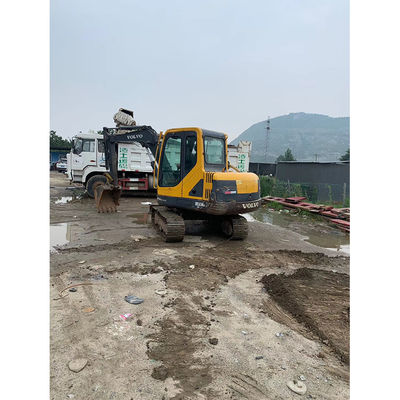 Excelente rendimiento Excavadora Volvo Ec55b importada de Suecia Peso de operación 6TON