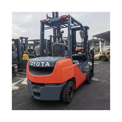 Fabricación de carretillas elevadoras diésel de 3,5 toneladas con camión de paletas semilevadora y ancho de horquilla de rutina