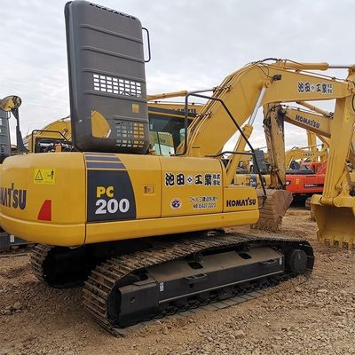 20 toneladas de excavadora usada Komatsu Pc200 excavadora de segunda mano de excavadora de rastreo 2001-4000 horas