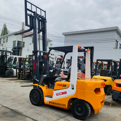 3000 kg de motor diésel carretilla elevadora de 3 toneladas en Japón original Komatsu TCM Toyota FD30 FD30T6