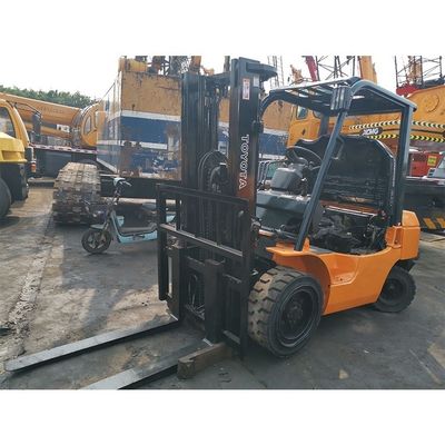 Camionetas elevadoras japonesas Toyota 7f30 usadas Camión elevadora diésel de 3 toneladas Telemanejadora Ancho de horquilla de rutina