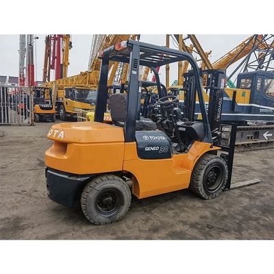 Accesible Toyota 5Ton 7f50 montacargas Hangcha Camiones manuales Máquina de montacargas eléctrica