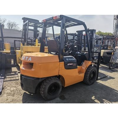 Accesible Toyota 5Ton 7f50 montacargas Hangcha Camiones manuales Máquina de montacargas eléctrica