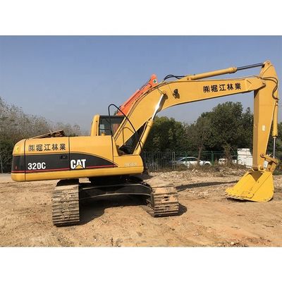 Excavadora usada CAT 320D 320GC 320C 320b de 20 toneladas con 4000 horas de trabajo en buenas condiciones