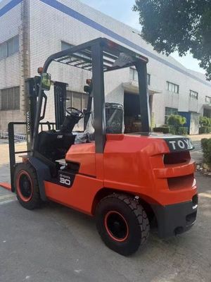 3 toneladas 3000 kg Toyota Forklift usado FDZN30 con motor japonés ISUZU en buenas condiciones