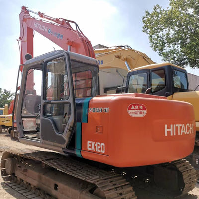 Japón Usado Hitachi Ex120 Excavadora ZX120 con 12 toneladas de peso de operación