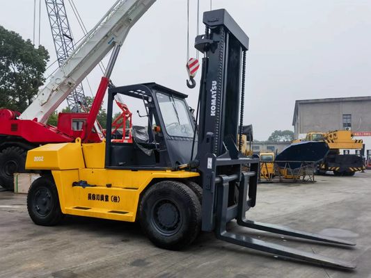 Komatsu 100% Japón FD200 original de 20 toneladas carretilla elevadora de segunda mano con anchura de horquilla de 550 mm