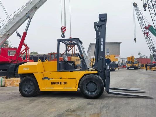 Komatsu 100% Japón FD200 original de 20 toneladas carretilla elevadora de segunda mano con anchura de horquilla de 550 mm