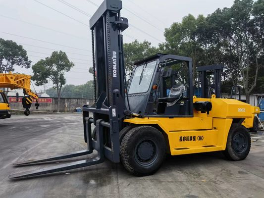 Komatsu 100% Japón FD200 original de 20 toneladas carretilla elevadora de segunda mano con anchura de horquilla de 550 mm