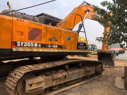China 2020 SANY SY365H Crawler Excavadoras hidráulicas usadas con capacidad de cubo de 2.6M3