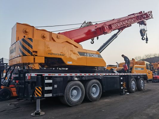 SANY STC800 grúa móvil de automóviles de 80 toneladas máquina de construcción usada grúa móvil para todo terreno
