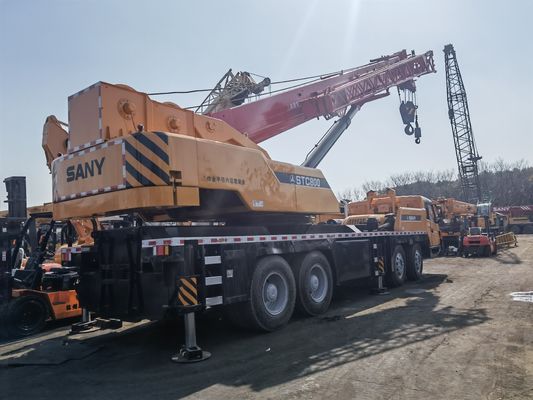SANY STC800 grúa móvil de automóviles de 80 toneladas máquina de construcción usada grúa móvil para todo terreno