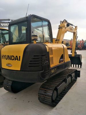 Hyundai 60-7 Excavadora de rastreo Máquinas de construcción usadas con horas de trabajo bajas