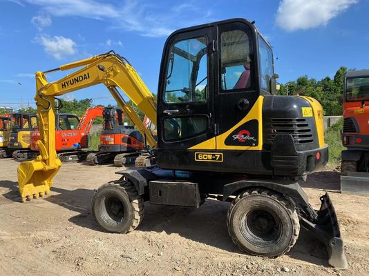 Bomba hidráulica original de segunda mano Hyundai Excavadora de 60 ruedas con capacidad de cubo de 4m3