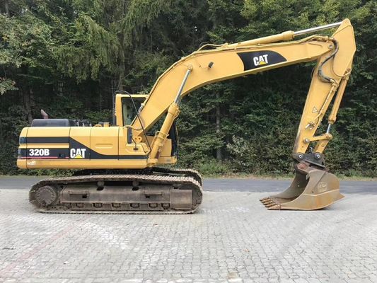 Utilizado de segunda mano CAT 320 320B Excavadora de la oruga de rastreo 1M3 herramientas de diagnóstico de capacidad de cubo
