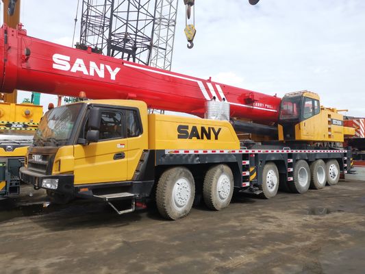 Grúa móvil de 100 toneladas Sany STC1000 con bomba hidráulica original y 0-2000 horas de trabajo