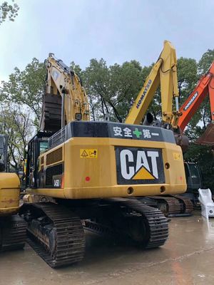 Excavadora usada CAT 345D con cilindro hidráulico original y 2001-4000 horas de trabajo