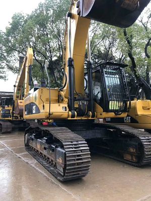 Excavadora usada CAT 345D con cilindro hidráulico original y 2001-4000 horas de trabajo