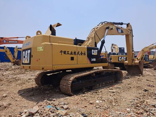 Bajas horas de trabajo Excavadora hidráulica CAT 349D con motor original de 49 toneladas