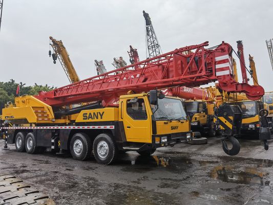 Grúa de camión de capacidad de elevación de 50 toneladas perfecta con bomba hidráulica y cilindro originales