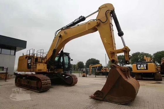 74000 KG CAT 374F Excavadora de movimiento de tierra Excavadora usada para trabajos de construcción