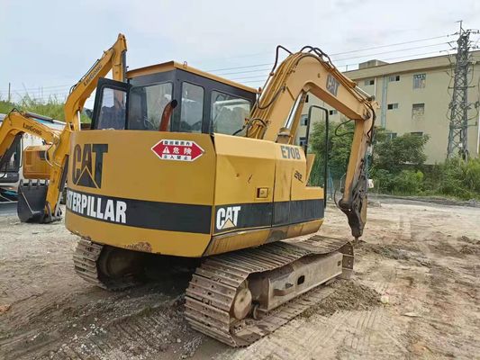 Excavadora CAT E70B usada de 7TON peso de operación en Shanghai adecuado para cualquier terreno