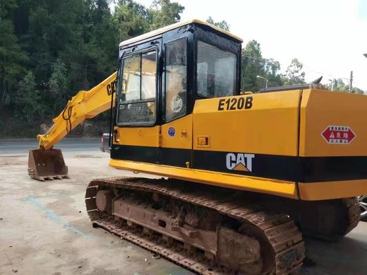 Excavadora japonesa Caterpillar E120B cilindro hidráulico original 12000 KG peso de la máquina