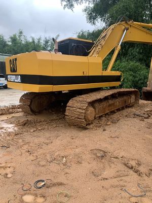 20000 KG Peso de la máquina Excavadora de rastreo CAT E200B original cilindro hidráulico usado