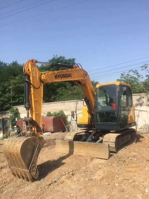 4m3 Capacidad de cubo Boutique HYUNDAI 75 Excavadora de rastreo Máquinas de construcción usadas
