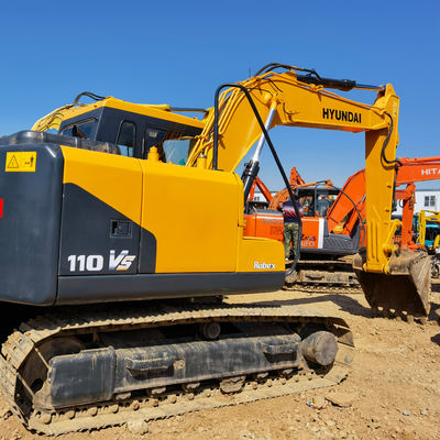 Excavadora original Hyundai 110 Excavadora de 11 toneladas en Shanghai hecha en Corea