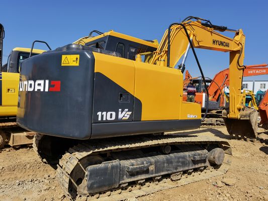 Excavadora original Hyundai 110 Excavadora de 11 toneladas en Shanghai hecha en Corea