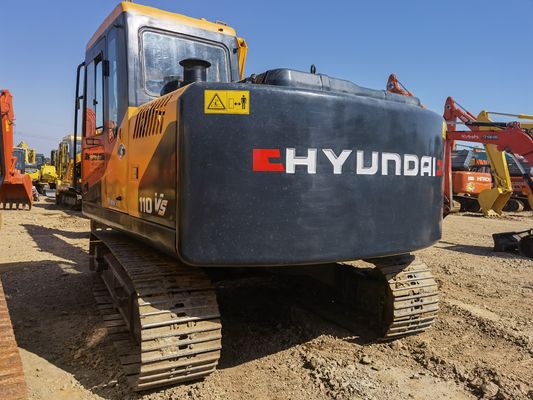 Excavadora original Hyundai 110 Excavadora de 11 toneladas en Shanghai hecha en Corea