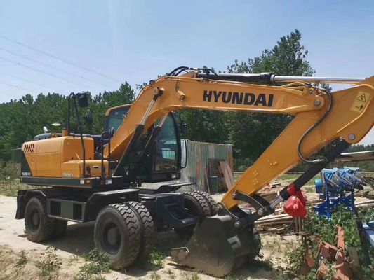 Hyundai 150W R150 R150-9 Excavadoras originales de 15 toneladas con cilindro hidráulico original