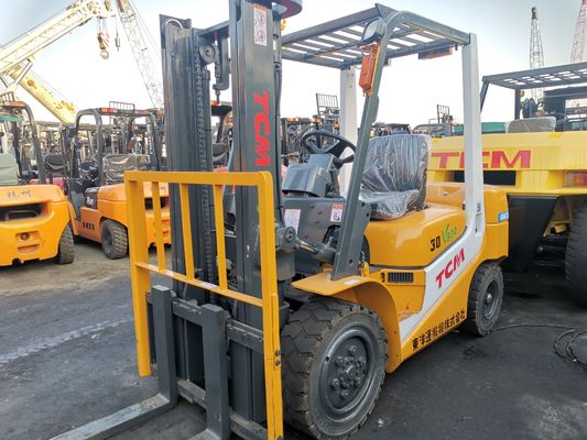 1200 mm de anchura de horquilla TCM 3 toneladas 3.5 toneladas de diésel carretilla elevadora con motor ISUZU YANMAR MISUBISHI