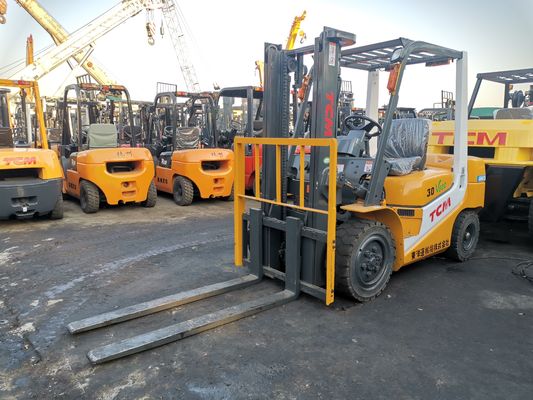 1200 mm de anchura de horquilla TCM 3 toneladas 3.5 toneladas de diésel carretilla elevadora con motor ISUZU YANMAR MISUBISHI