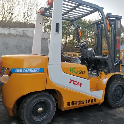1200 mm de anchura de horquilla TCM 3 toneladas 3.5 toneladas de diésel carretilla elevadora con motor ISUZU YANMAR MISUBISHI