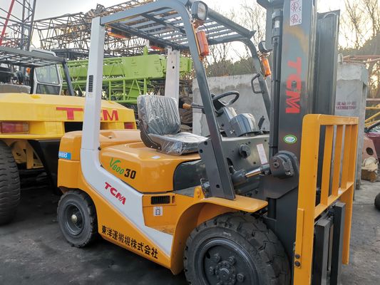 1200 mm de anchura de horquilla TCM 3 toneladas 3.5 toneladas de diésel carretilla elevadora con motor ISUZU YANMAR MISUBISHI
