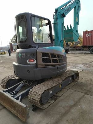 Altura de elevación máxima 44m 2021 Japón 5.5 toneladas KOBELCO SK55 SK55SR-3 Mini Excavadora