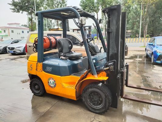 Toyota Used Forklift 30 3t 3 etapas 2.5-5t Diesel/eléctrico Komatsu TCM Mitsubishi tenedor